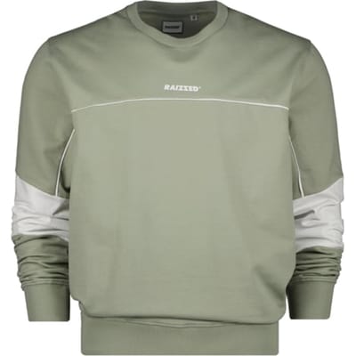 RAIZZED Morrisen Sweater Faded Green Maat: XS | Sweaters Outlet | Heren | Groen