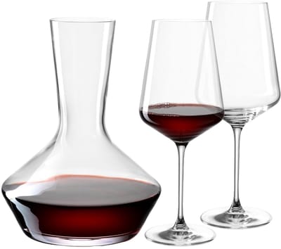 Leonardo PUCCINI Set XL - Decanteerder en 2 glazen - set/3