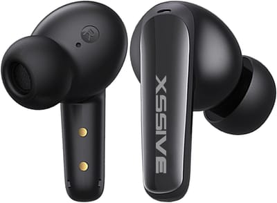 Xssive TWS13 Draadloze Oordopjes - Bluetooth 5.3 Oordoppen met Actieve Ruisonderdrukking & 30u Batterij - In-Ear Wireless Earbuds - Zwart