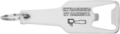 Akyol - barrista flesopener - Koffie - familie vrienden collega - cadeau - 105 x 25mm