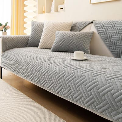 Nieuwe Winter Moderne Pluche Bankhoes voor Zachte Antislip Bankhoes Meubelbeschermer Universele Bankhanddoek voor Woonkamer Deco 70x70cm 1pcs