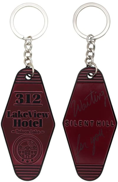 Silent Hill Keychain Keyring Hotel Red Limited Edition
