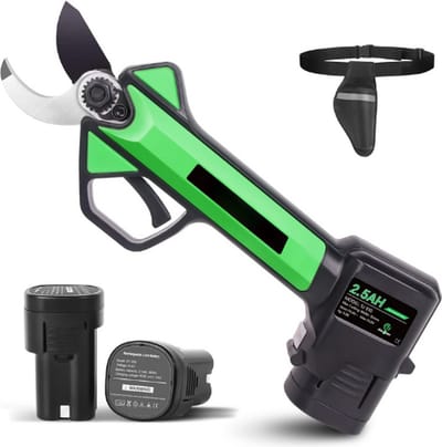 Elektrische Snoeischaar - Accu Snoeischaar - Electrische Snoeischaar - Snoeischaar - Takkenschaar - Takkenschaar Accu - Takkenschaar Electrisch - Snoeischaar Electrisch - Snoeischaar Op Accu - Snijdikte 30MM - 8-10 Uur Batterijduur -