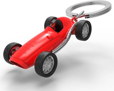 Metalmorphose - Sleutelhanger Red Retro Racer