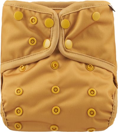 Luierbroekje - Ocher | Overbroekje wasbare luier | 4kg t/m 15kg | Extra dubbele beengootjes om doorlekken te voorkomen