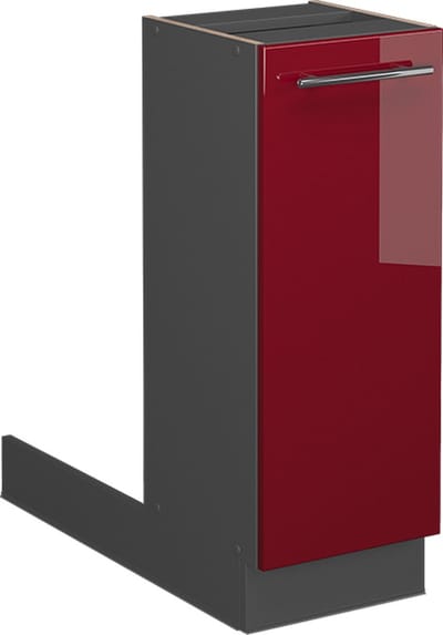 Vicco Fame-Line Keukeneiland – 30 cm zonder werkblad Bordeauxrode hoogglans