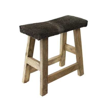 bankje koe grijs 46cm