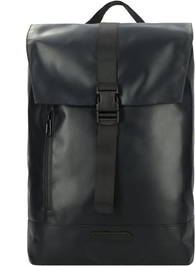 Greenburry Upcycled Tarpaulin Dagrugzak 45 cm Laptop compartiment - 46cm (18,3 duim) - black