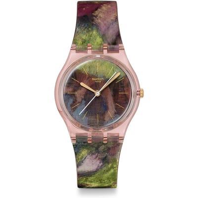 Swatch GENT BIOSOURCED DANCERS Rose Montre-bracelet DEGAS'S, SO28Z131, Unisexe, rose