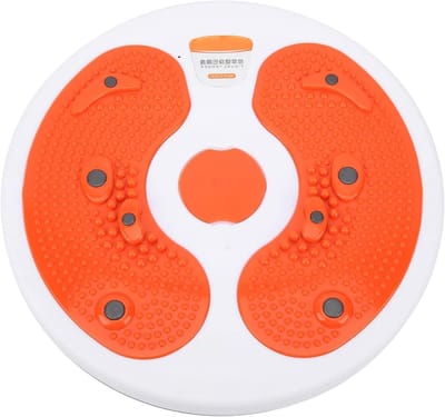 Twist Board - Roterende Disc - Thuis Fitness - Tot 200kg belastbaar - 708 Gram - Zwart