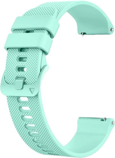 Zachte silicone horlogeband voor 18mm, 19mm, 20mm en 22mm - Unisex sportband voor Garmin, Galaxy, Amazfit en Huawei.