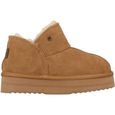 Warmbat Pantoffels willow plateau wlw371025 cognac