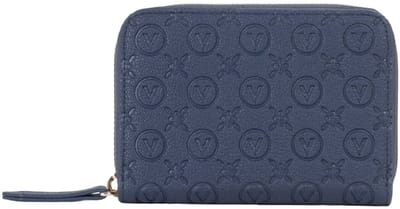 VALENTINO portemonnee Samba Re Zip Around Wallet Blu donkerblauw