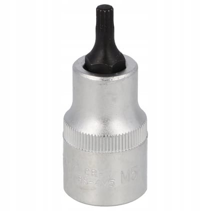 Splinebit Dop 1/2” M5 - 55 mm – Honton