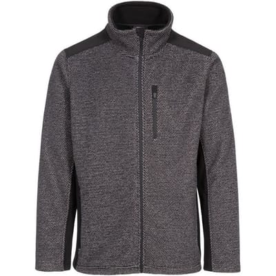Trespass Heren Farantino Fleece Jacket (Donkergrijze streep)