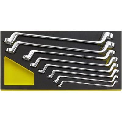 Stahlwille 96830356 TCS 20/8,6X7-19X22MM MF Dubbele ringsleutelset Sleutelbreedte (metrisch) 6 - 22 mm