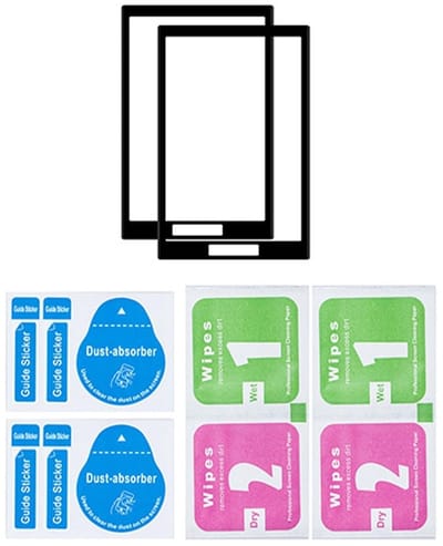 Dailygoods- Schermbeschermer HD-helderheid - Gehard Glas - Explosiebestendig - Krasbestendig - Eenvoudige Installatie - Tweedelige Set - Screenprotector