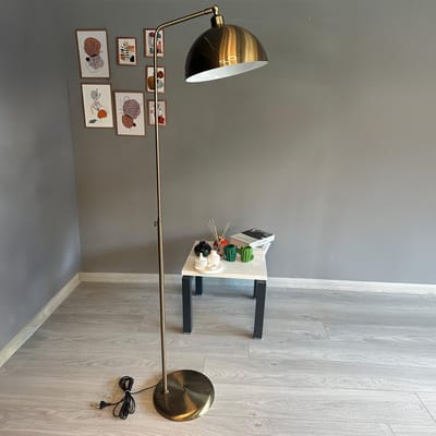 Bamyum Axelor hanglamp, Moderne stijl, Ø30 cm, zwart metalen lamp