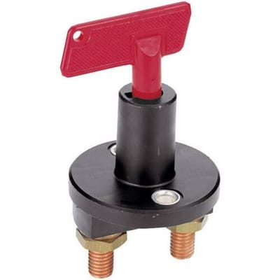 Hella 6EK 002 843-002 Auto veiligheidsschakelaar 6EK 002 843-002 12 V/DC 50 A 1x uit/aan Continu IPX2 (DIN 40050) 1 stuk(s)