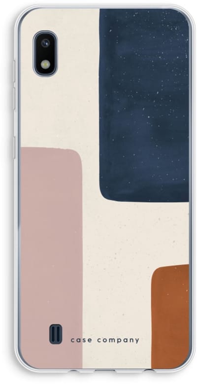 Hoesje geschikt voor Samsung Galaxy A10 hoesje - Geo #5 - Soft Cover Telefoonhoesje - Bescherming aan alle Kanten en Schermrand