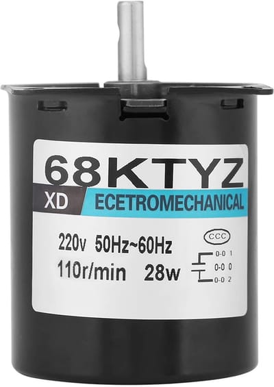 Synchronous Motor - AC220V - 28W - 2.5 - 20 - 30 - 110r/Min - Kleine Elektrische Permanente Magnet Synchronous Gear Motor - CW/CCW - Voor Instrument Automation