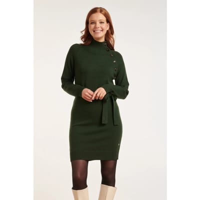 Smashed Lemon 24621 gebreide jurk met hoge hals |