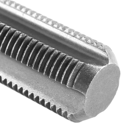 Dailygoods- Snijtap Set van 2 Stuks - Buitendraad 1/2 Inch - Buitendraad 3/4 Inch - Koolstofstaal - Afmetingen 32x18x78mm - 36x24x82mm - Tap