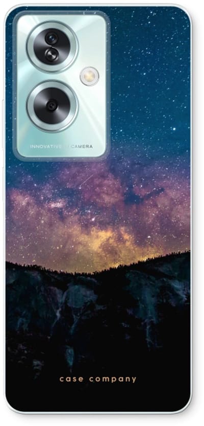 Case Company® - Hoesje geschikt voor Oppo A79 hoesje - Travel to space - Soft Cover Telefoonhoesje - Bescherming aan alle Kanten en Schermrand