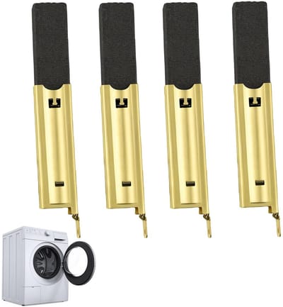 Set van 4 Carbon Borstels voor Wasmachine - Vervangende Motorborstels, Duurzaam en Betrouwbaar, Geschikt voor Diverse Motoren, 5.0 x