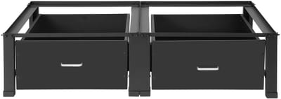 Innovastore Wasmachinerek - Wasmachine opbouwmeubel - Wasmachine opbouwmeubel - Basisframe voor dubbele wasmachine - Twee lades