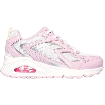 Skechers Uno Classic-sportschoenen voor meisjes (Lavendel/Roze)