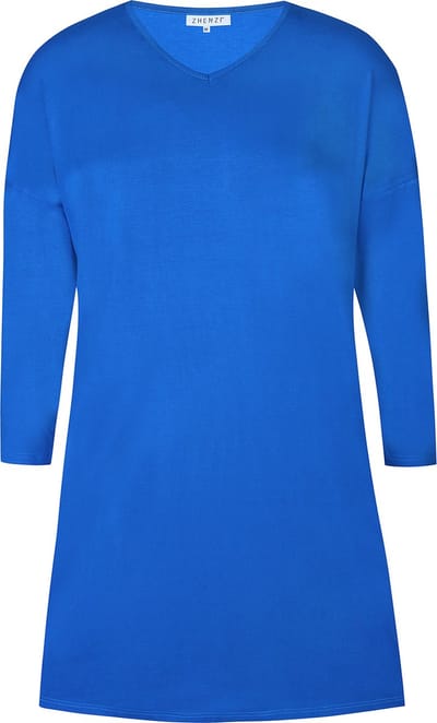 ZHENZI jurk Jolie uni V hals