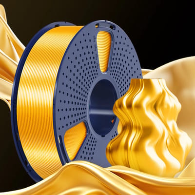 SUNLU PLA+ SILK 3D-filament 1.75mm 1kg GOUD