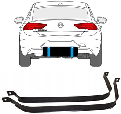 Brandstoftank klemmen voor Opel Insignia 2017-2022