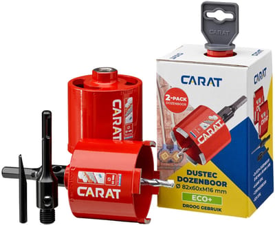 Carat 2-Pack ECO Dozenboor Ø82x60mm M16 - HTS082EA25