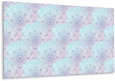 Tulup PVC Wandpaneel - Kleurrijke Visschubben Vinyl Wandpaneel - 100 cm x 50 cm - Veelkleurig Vinyl Wandpaneel - 1 stuk - PVC Wandpaneel - Kinderen Muurpaneel - Vinyl Wandbekleding - Plaktegels Keuken en Badkamer