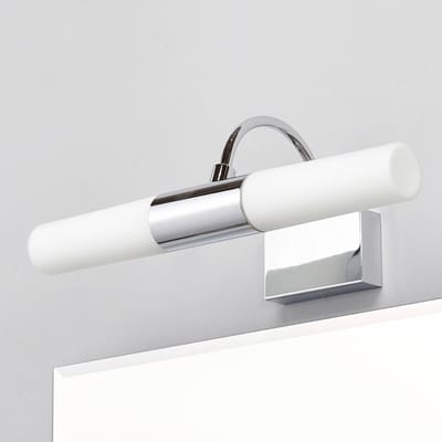 Lindby - Wandlamp - 2lichts - glas, metaal - H: 13.5 cm - G9 - wit gesatineerd, chroom