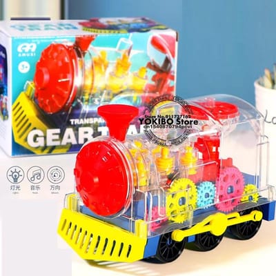 Elektrische Trein Speelgoed voor Kinderen Peuters Kruipende Trein met Licht Geluid Muziek Vroeg Educatief Speelgoed Trein Speelgoed voor Kinderen Baby Speelgoed