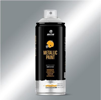 MTN metallic spuitverf - Aluminium- Ral 9006 - 400ml
