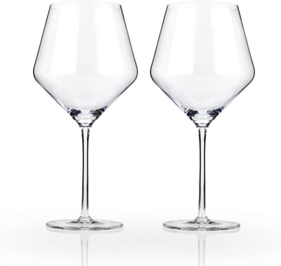 Viski Angled wijnglas - Kristal - 621ml - 2 stuks