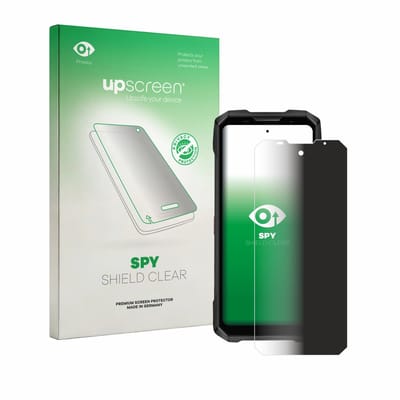 upscreen - privacy screenprotector voor Doogee V Max 2 Pro - Folie Beschermfolie Blauwlichtfilter