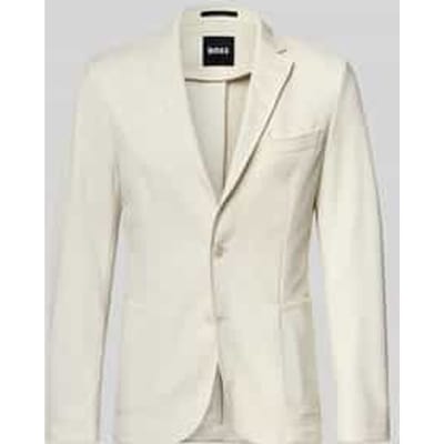 Slim fit colbert met viscose-aandeel model 'P-HANRY-J-WG-PK-261F'