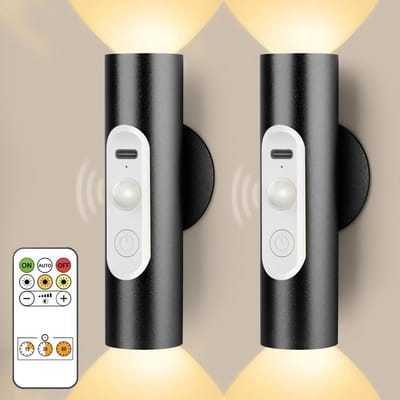 Oplaadbare Wandlamp - Op Batterijen - Draadloos - Sfeerverlichting