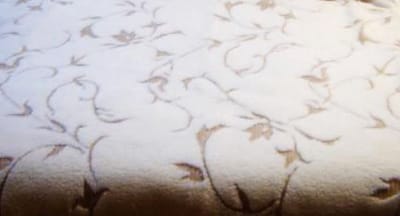 Wollen Deken 200x220cm 100% zuivere Australische Merino scheerwol DUBBELE DIKTE 2x450 g/m² Woolmark certificaat – Haze Garden - Wasbaar en antiallergisch - ZACHT en WARM