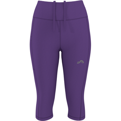 CRIVIT Dames capri sportlegging (Lila, XS (32/34))