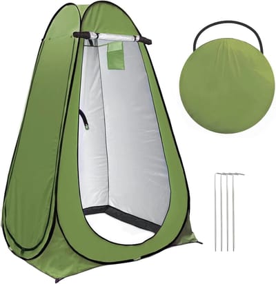 Solvix Douchetent – Camping Douche – Pop Up Tent Douche – Buitendouche Tent – Draagbare Omkleedtent voor Camping, Strand en Outdoor