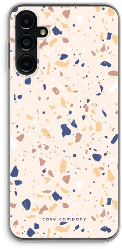 Case Company® - Hoesje geschikt voor Samsung Galaxy A14 hoesje - Terrazzo N°23 - Soft Cover Telefoonhoesje - Bescherming aan alle Kanten en Schermrand