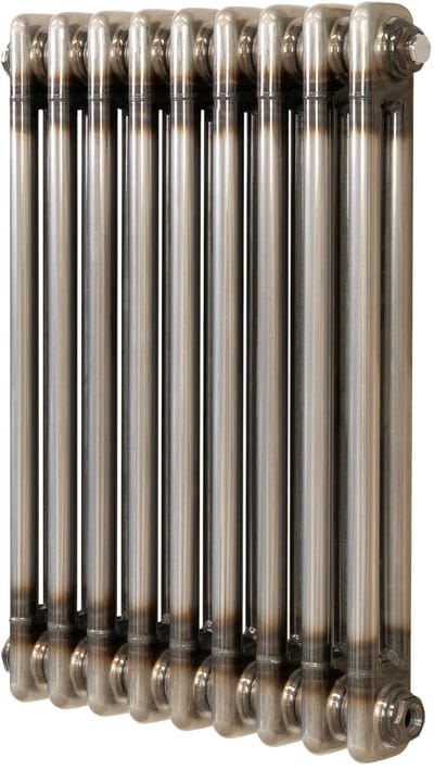 Traditionele radiator - 2-kolom - 600x425 mm - ruw metaal