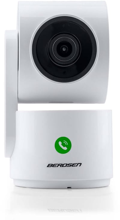 Berdsen BD-942 - Beveiligingscamera - WiFi - 3MP - Elektronische Babyfoon - Wit