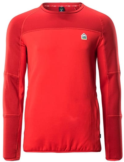 Elbrus Molic Polartec T-shirt Met Lange Mouwen Rood L Man